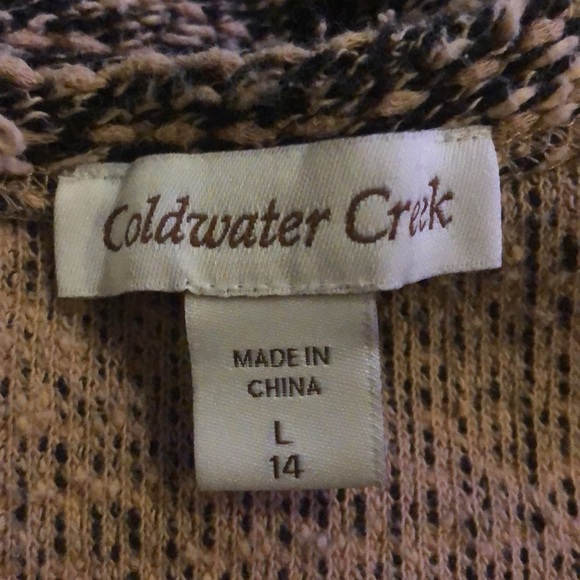 Cold water creek sweater. Size Large(14) - Picture 6 of 8